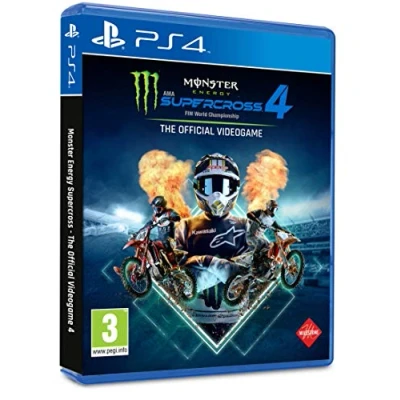 Afbeelding van PLAION Monster Energy Supercross 4 Standaard Engels, Italiaans PlayStation
