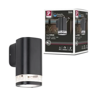 Afbeelding van PAULMANN 94718 Buitenlamp (wand) GU10 Antraciet