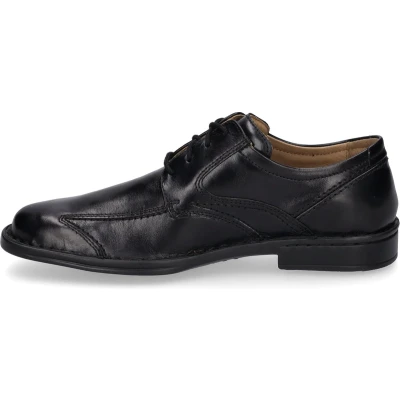 Afbeelding van Josef Seibel Veterschoenen, Heren, Maat: 41, Schwarz Leer