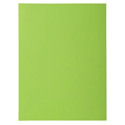 Afbeelding van Exacompta Art. Nr. 218013E 50 stuks hardmappen met 1 ROCK&#039;&#039; S klep 210 g/m² heldere kleuren PEFC™ gecertificeerde documentenmappen grootte 24 x 32 cm voor A4 documenten Kleur: groen
