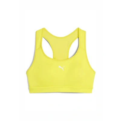 Afbeelding van Puma Keeps RUN Sportbh met medium support, Dames, Maat: Small, Lemon sherbert