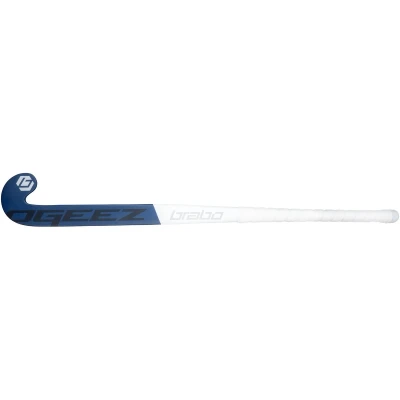 Afbeelding van Brabo O&#039;GEEZ Original Hockeystick Junior White Navy Wit