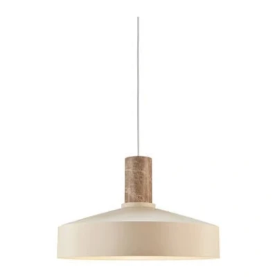 Afbeelding van Nordlux Elvas Marmer hanglamp E27 Beige