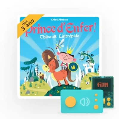 Afbeelding van Lunii Prince d&#039;Boek interactief audioboek vanaf 3 jaar om te luisteren op mijn verhalenfabriek, 3760361141572