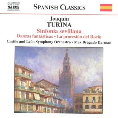 Afbeelding van Orquesta Sinfonica De Castilla Y León, Max Bragado Darman Turina: Sinfonia Sevillana (CD)