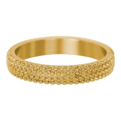 Afbeelding van iXXXi Caviar Vulring 4mm Gold maat 20