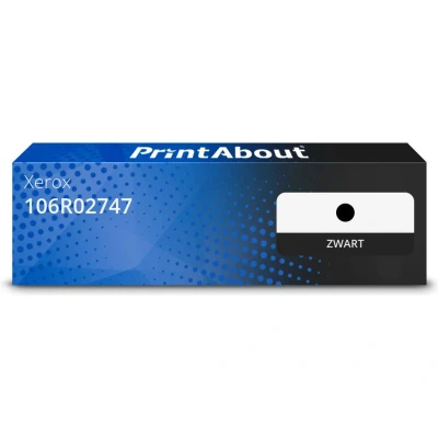 Afbeelding van Huismerk Xerox 106R02747 Toner Zwart Extra hoge capaciteit