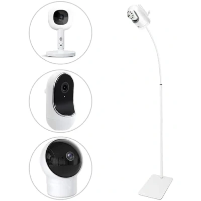 Afbeelding van 170,2 cm in hoogte verstelbare babymonitorhouder voor babyfoon kinderen Optics DXR 8 Pro, eufy HelloBaby en ANMEATE, Owlet Kidsneed BabySense, ook camera&#039;s met montage