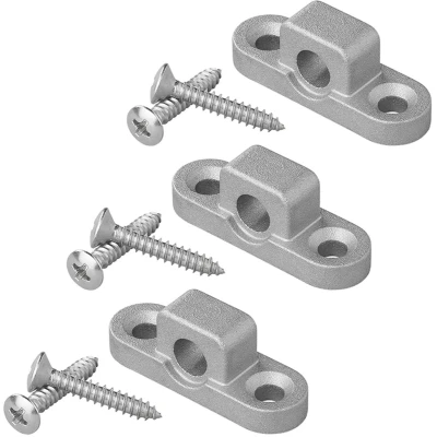 Afbeelding van Pro Plus Framebevestigingsoog horizontaal metaal set van 3 stuks