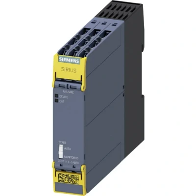 Afbeelding van Siemens 3SK1111 1AB30 3SK11111AB30 Noodstopschakelaar 24 V/DC, V/AC Nominale stroom 5 A