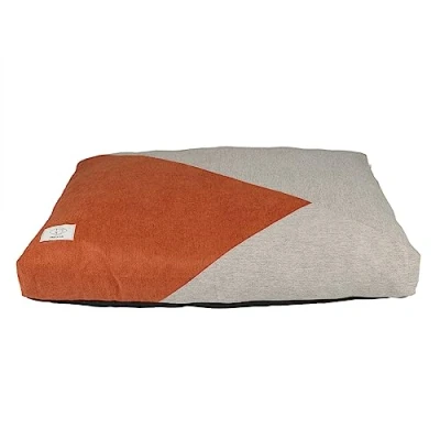 Afbeelding van D&amp;d Home Dierenkussen Hond Maddy Hondenkussen S 70x50x10cm Beige/oranje 1st