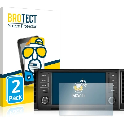 Afbeelding van BROTECT Screenprotector voor Seat Ateca 2016 Media System Plus 8&quot; Folie Beschermfolie matte (2 Stuks)