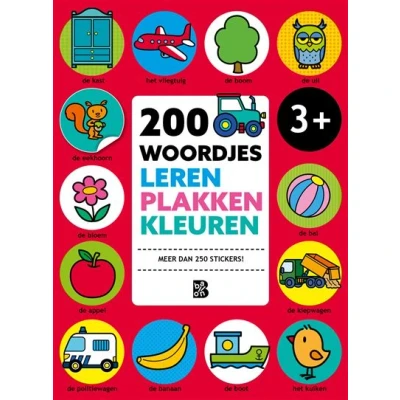 Image de 200 woordjes leren, plakken en kleuren (bind up)