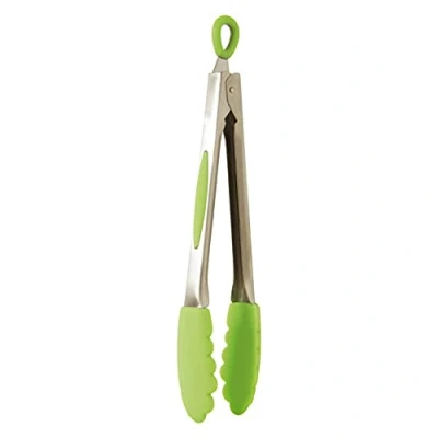 Afbeelding van Mastrad Siliconen tang groen, 26cm