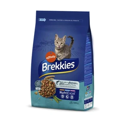 Afbeelding van Brekkies Vis Kattenvoer Dubbelpak: 2 x 3,5 kg