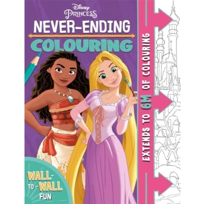 Afbeelding van 6 metre Pull out Colouring Scene Disney Princess: Never Ending