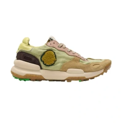 Afbeelding van Satorisan Chacrona Linen Casual Sneakers Vrouwen Vintage Kleur Lichen Green Maat 37