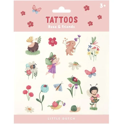 Afbeelding van Little dutch tattoo&#039;s rosa and friends