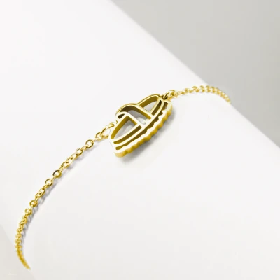Image de Ponytail&amp;Co Bracelet Brosse Or 17+5cm