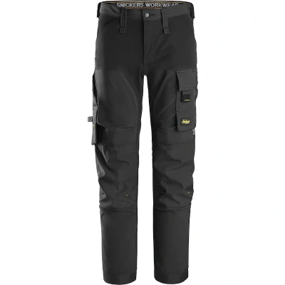 Afbeelding van SNICKERS 6375 AllroundWork 4 way stretch werkbroek (zwart) 63750404192