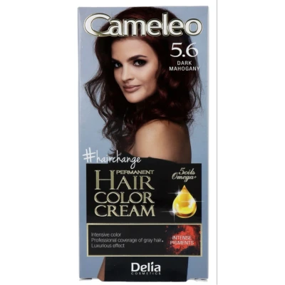 Afbeelding van Cameleo Creme Permanente Kleuring 5.6 Donker Mahonie