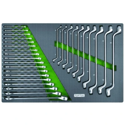 Afbeelding van TOPTUL GPAQ1101 Haakse schroevendraaierset 1.5, 2, 2.5, 3, 4, 5, 6, 8, 10 Chroom Molybdeenstaal 11