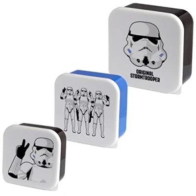 Afbeelding van Star Wars brooddoos / lunchdoos set van 3 Puckator