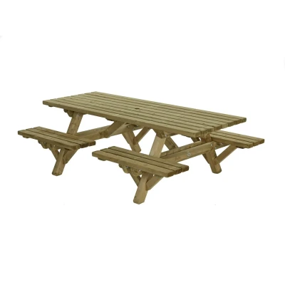Afbeelding van Picknicktafel open instap Talen Buitenmeubelen