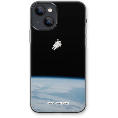 Afbeelding van Case Company® hoesje geschikt voor iPhone 13 mini Alone in Space Soft Cover Telefoonhoesje Bescherming aan alle Kanten en Schermrand