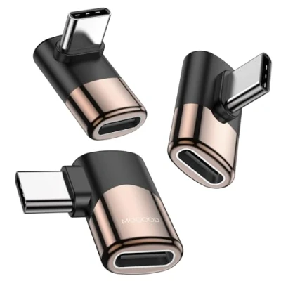 Afbeelding van MOGOOD 90 Graden C Mannelijk naar Vrouwelijke USB Adapter Rechte Hoek Extender Voor Steam Deck Switch draagbare tablet en mobiele telefoon accessoires