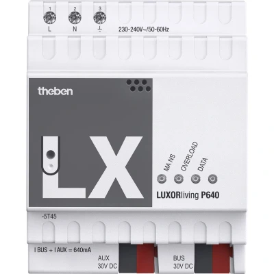 Afbeelding van Theben 4800990 Spanningsvoorziening LUXORliving P640