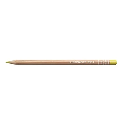 Afbeelding van Caran d&#039;Ache Luminance Colour Pencil Artist Kleurpotloden, set van 3 stuks, kleur: olijfgeel (6901.015)