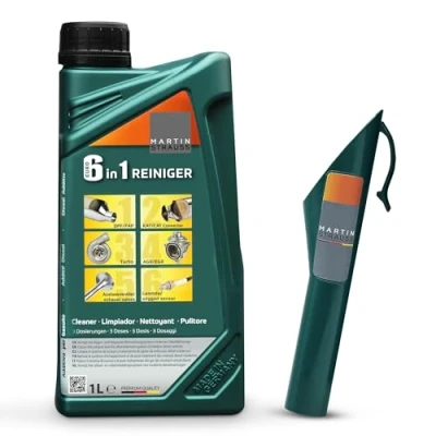 Afbeelding van Martin Strauss Euro6 reiniger in 1, 1 liter, 3 sterktes voor het verwijderen van dieseluitlaatsystemen: AGR, Turbo, Kat, DPF, Lambda, ventielen