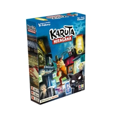 Afbeelding van Blackrock Games KARUTA Hiragana spel om Japans te ontdekken leer schrijven memorisatiespel vanaf 12 jaar on The Go Editions geïllustreerd door Florent Chavouet
