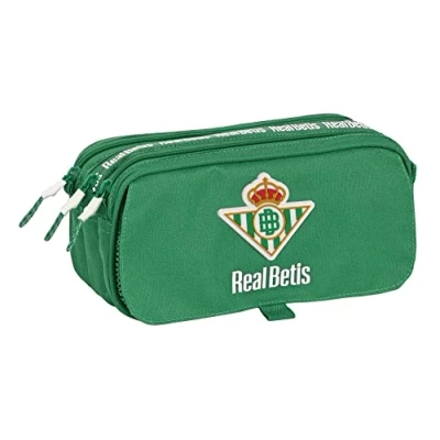 Afbeelding van Pennenetui met 2 vakken Real Betis Balompié Groen 21,5 x 10 8 cm