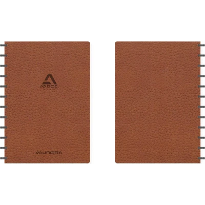 Afbeelding van Adoc Business Schrift, Ft A4, 144 Bladzijden, Geruit 5 Mm, Bruin Schrift