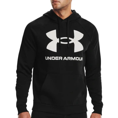Afbeelding van Under Armour Rival BIG HD Hoodie, Heren, Maat: Medium, Black