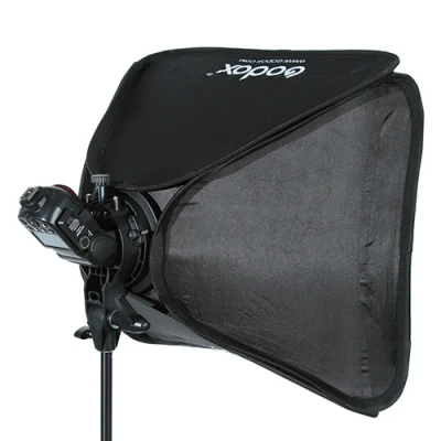 Afbeelding van Godox S bracket Bowens + Softbox 60x60cm Grid