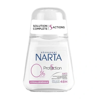 Afbeelding van Narta Dames Deodorant Ball Protection 5% 0% 50 ml