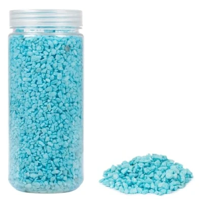 Afbeelding van HEKU 30332 05 decoratief granulaat 750 g lichtblauw in hersluitbare doos