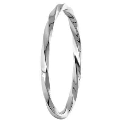 Afbeelding van Lucardi Ring silvercoloured, Dames, Maat: 52, Silver/coloured