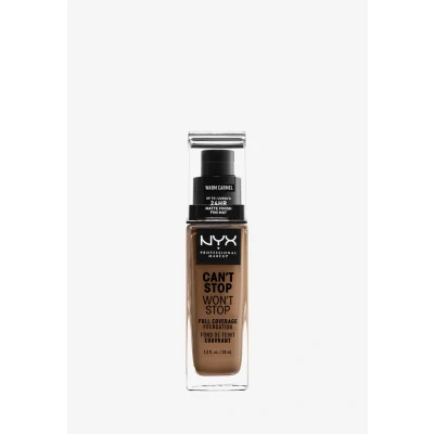 Afbeelding van Nyx Professional Makeup CAN&#039;T STOP WON&#039;T Foundation Foundation, Dames, Maat: 30 ml, 15.7 warm carmel