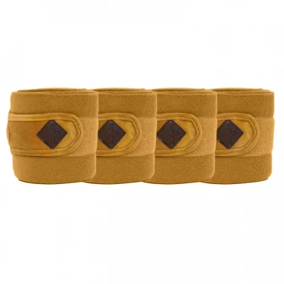 Afbeelding van Kentucky Bandages Polar Fleece Velvet Mosterd Full