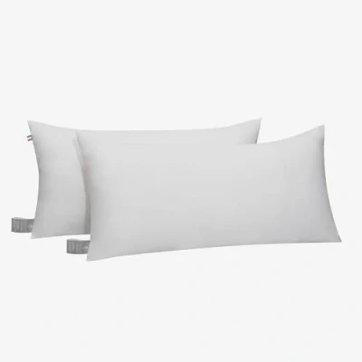 Afbeelding van Nieuw FAM Home Hoofdkussen, 50 x 80 cm, 2 stuks, anti mijt, rechthoekig, zacht, hypoallergeen, onderhoudsvriendelijk