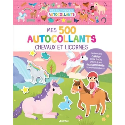 Image de Mes tout premiers autocollants 500 chevaux et licornes