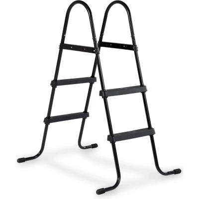 Afbeelding van EXIT zwembadtrap voor framehoogte van 60 90cm zwart