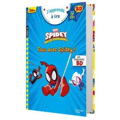 Image de Disney BD Fin de CP CE1 Spidey et ses amis extraordinaires Tous avec !