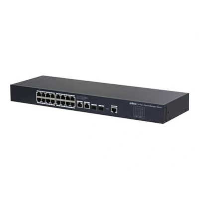Image de Dahua SG4020 Commutateur Géré 18 x 10/100/1000 + 2 Gigabit SFP de bureau