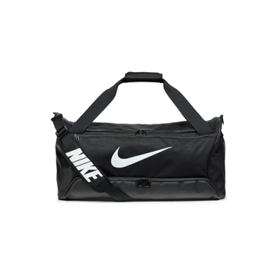 Image de Nike DH7710 010 NK BRSLA M Duff 9.5 (60L) Sports Backpack Unisex Adult Black/Black/White Taille 1SIZE