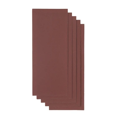 Afbeelding van Schuurstroken 1/2 vlakschuur 115x280mm met klem, geen perfo, K150 (115x140mm)